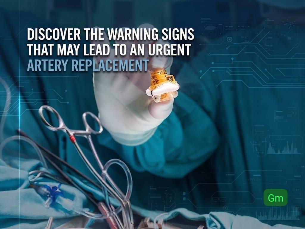 Discover the Warning Signs That May Lead to an Urgent Artery Replacement