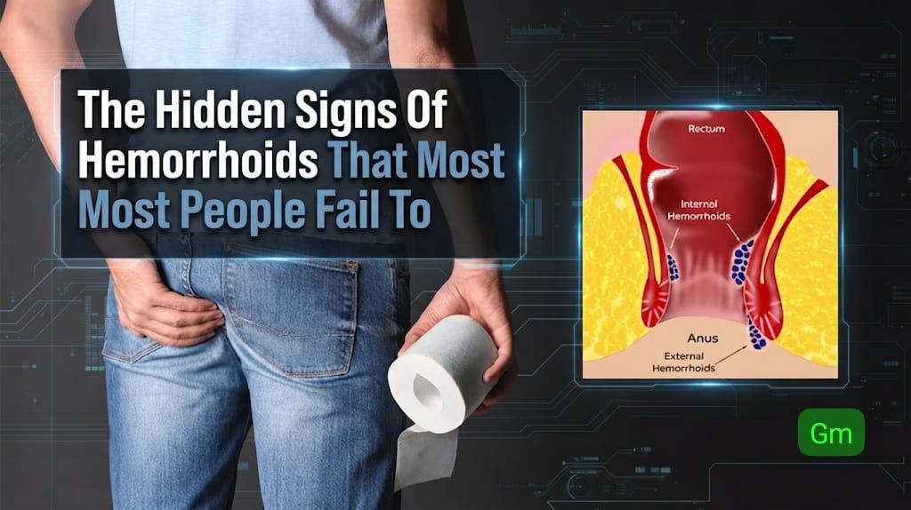 The Hidden Signs Of Hemorrhoids That Most People Fail To Notice